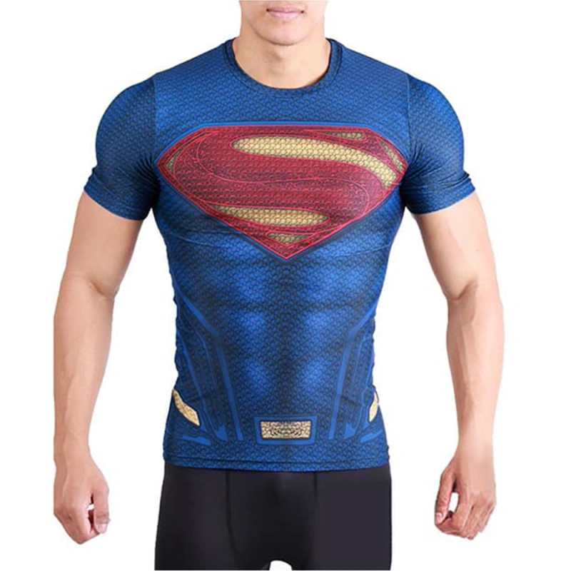 Man of Steel Superman Costume Cosplay Clark Kent Long Short Sleeve Suit Unibuy