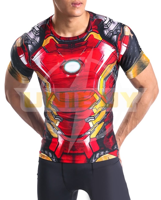 Avengers Iron Man Suit Costume Cosplay Sport Jumpsuit Bodysuit For Kids Adult Unibuy