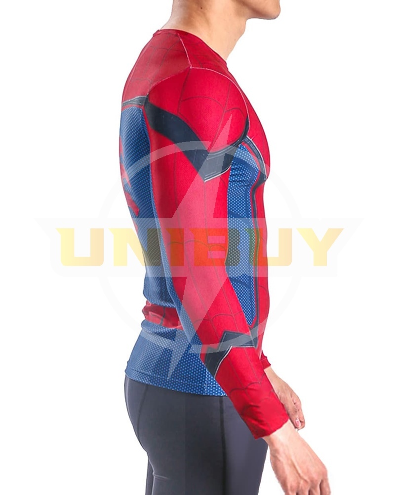Spider-Man: Homecoming Costume Cosplay Sport Running Long Sleeve Suit For Kids Adult Unibuy