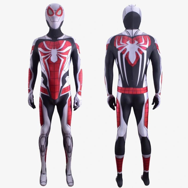 Spider-Man PS5 Remastered Costume Cosplay Costume Armored Advanced Suit ...