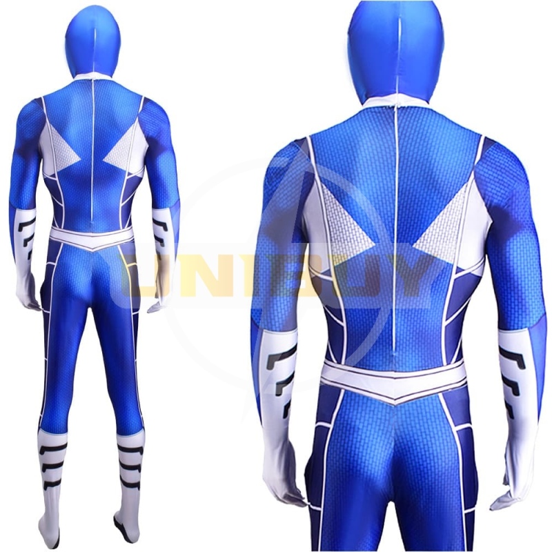 Mighty Morphin Power Rangers Blue Ranger Jumpsuit For Kids Adult Unibuy