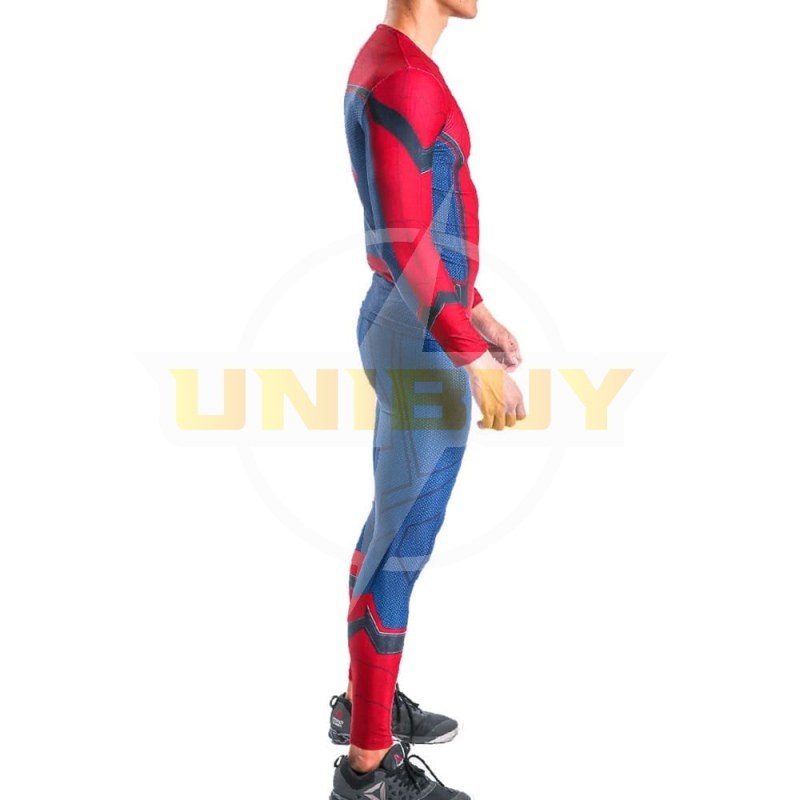 Spider-Man: Homecoming Costume Cosplay Sport Running Long Sleeve Suit For Kids Adult Unibuy