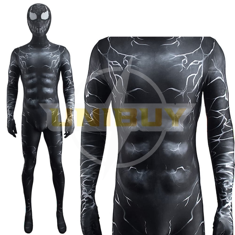 Venom Costume Cosplay Eddie Brock Jumpsuit For Kids Adult Unibuy