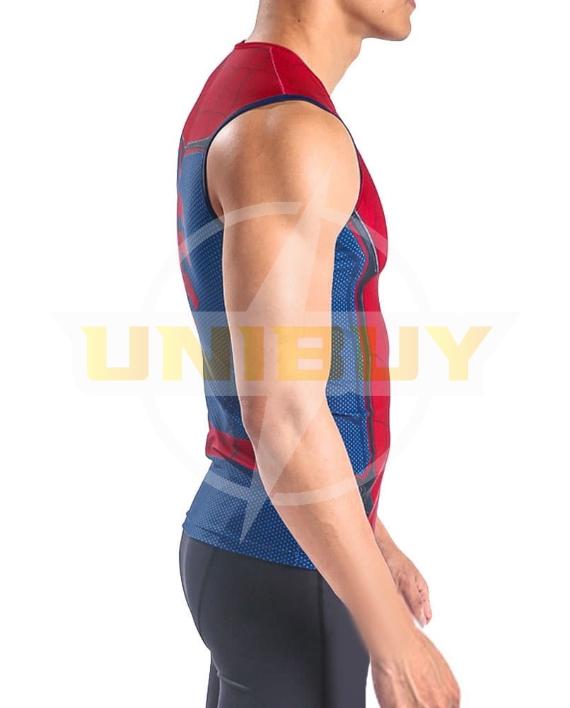 Spider-Man: Homecoming Costume Cosplay Sport Running Suit For Kids Adult Unibuy