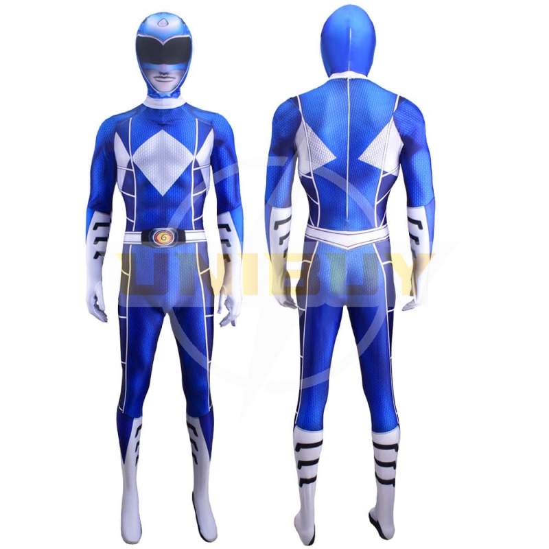 Mighty Morphin Power Rangers Blue Ranger Jumpsuit For Kids Adult Unibuy