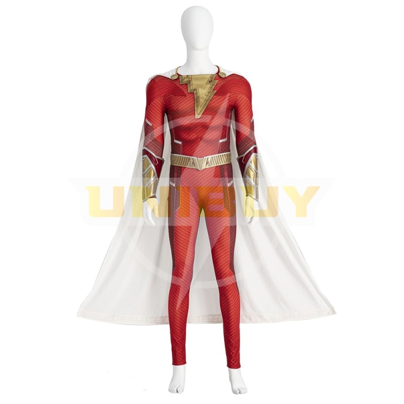 Shazam 2 Fury of the Gods Costume Cosplay Suit Billy Batson Unibuy