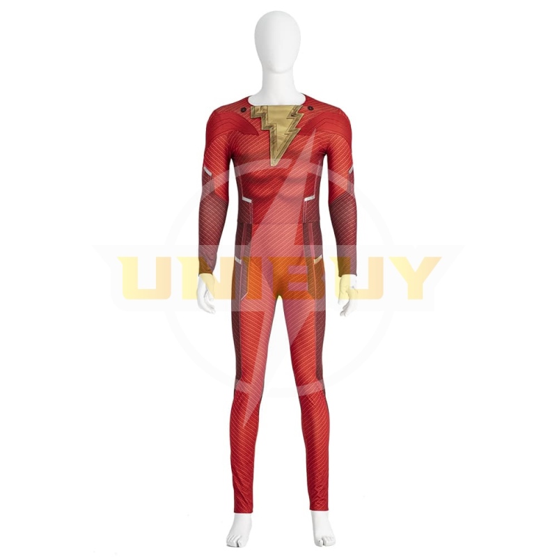 Shazam 2 Fury of the Gods Costume Cosplay Suit Billy Batson Unibuy