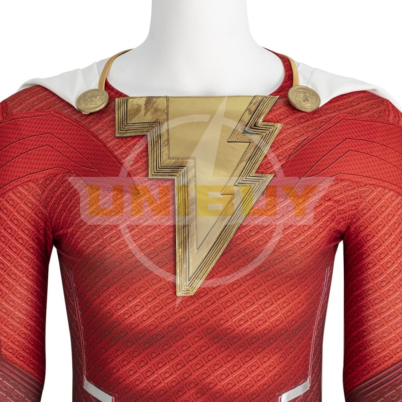 Shazam 2 Fury of the Gods Costume Cosplay Suit Billy Batson Unibuy