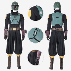 Star Wars The Mandalorian Boba Fett Costume Cosplay Suit Unibuy