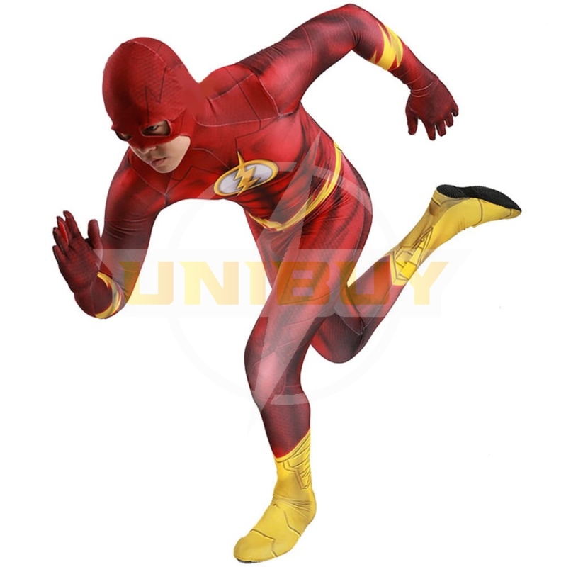 The Flash Barry Allen Costume Cosplay Suit Anime Version Unibuy