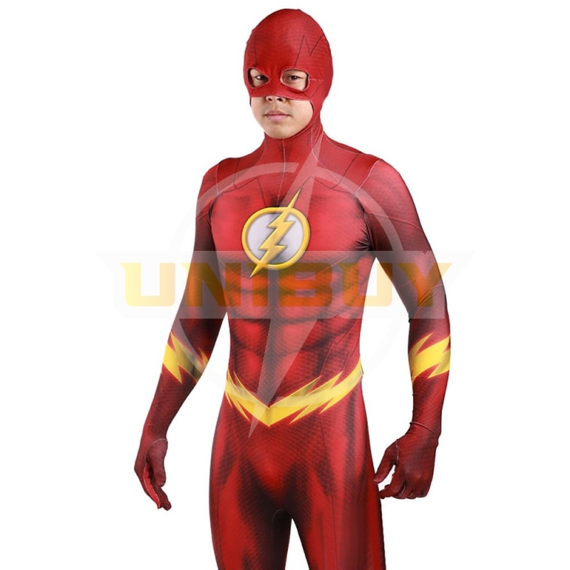 The Flash Barry Allen Costume Cosplay Suit Anime Version Unibuy