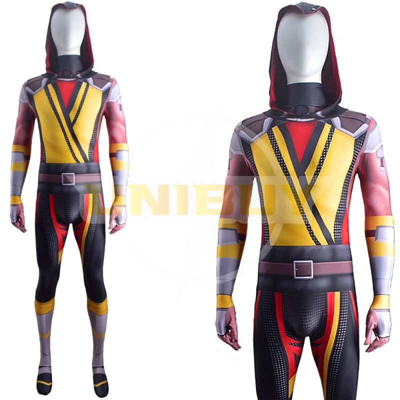 Mortal Kombat 11 Scorpion Costume Cosplay Suit Unibuy