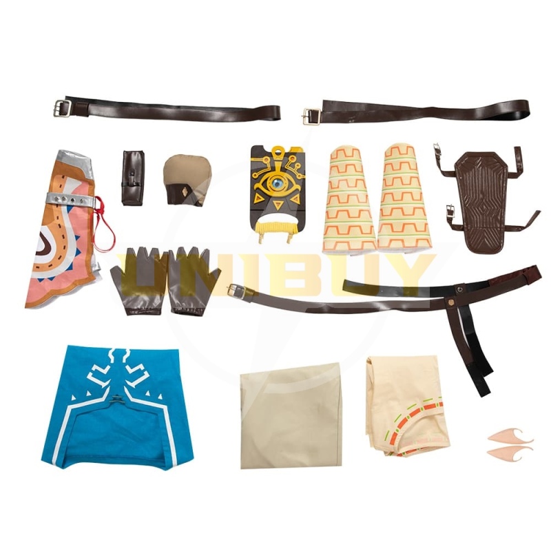 The Legend of Zelda Breath of the Wild Link Costume Cosplay Tunic Suit Unibuy