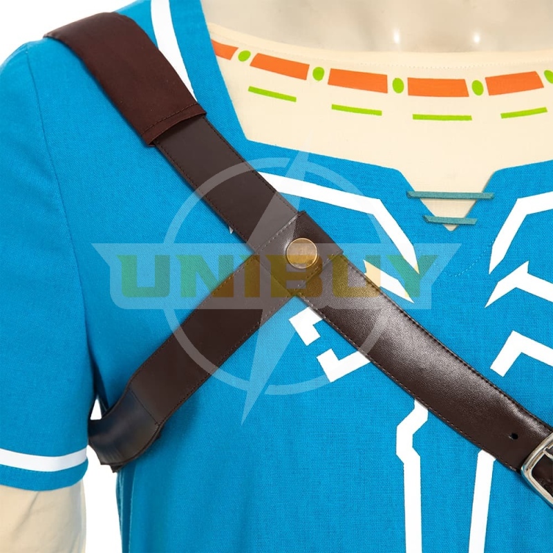 The Legend of Zelda Breath of the Wild Link Costume Cosplay Tunic Suit Unibuy