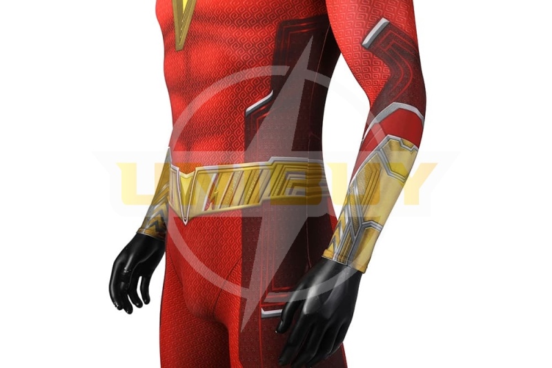 Shazam Fury of the Gods Costume Cosplay Bodysuit Billy Batson Ver 1 Unibuy