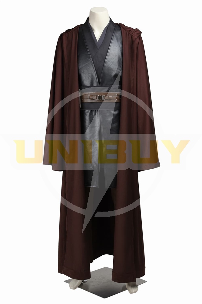Star Wars Jedi Knight Anakin Skywalker Costume Cosplay Coat Brown Unibuy