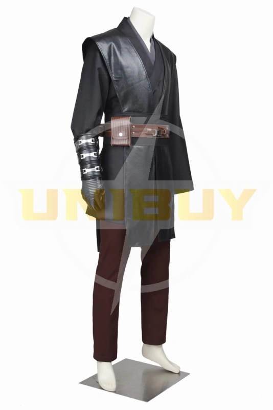 Star Wars Jedi Knight Anakin Skywalker Costume Cosplay Coat Brown Unibuy