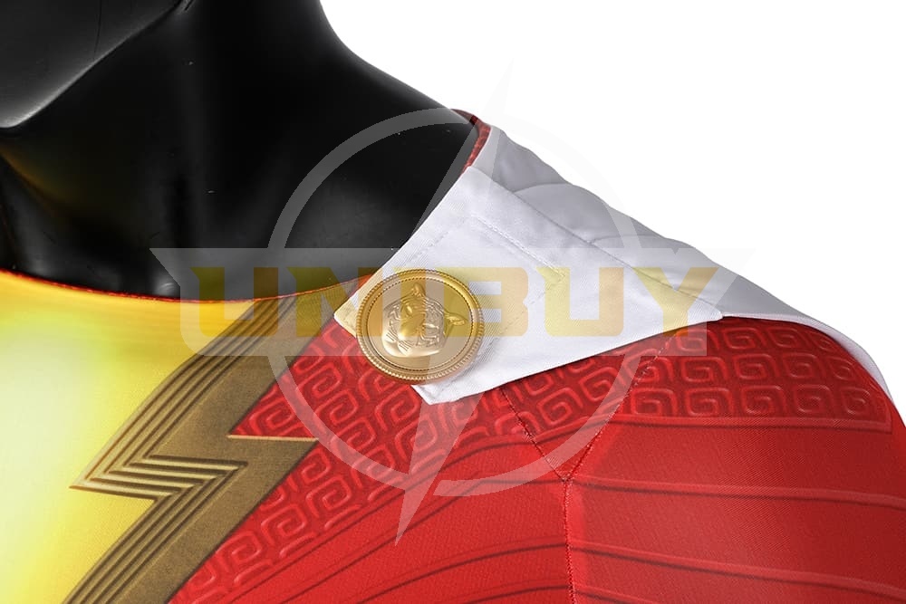 Shazam Fury of the Gods Costume Cosplay Bodysuit Billy Batson Ver 1 Unibuy