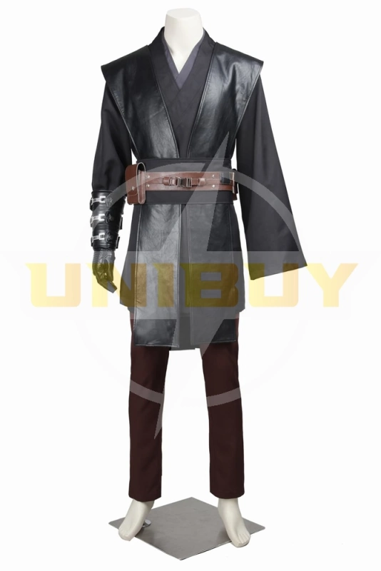 Star Wars Jedi Knight Anakin Skywalker Costume Cosplay Coat Brown Unibuy