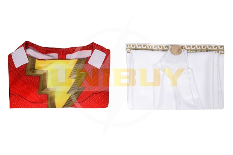 Shazam Fury of the Gods Costume Cosplay Bodysuit Billy Batson Ver 1 Unibuy