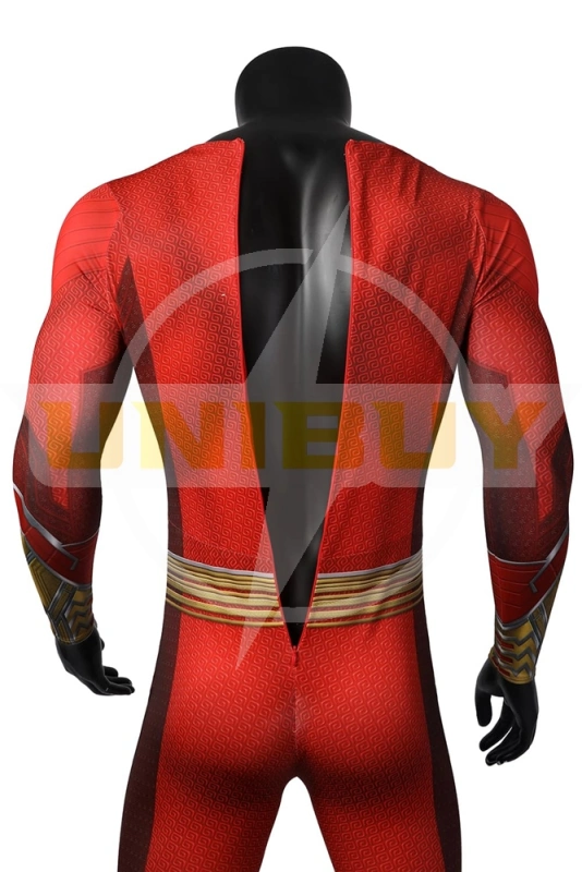 Shazam Fury of the Gods Costume Cosplay Bodysuit Billy Batson Ver 1 Unibuy