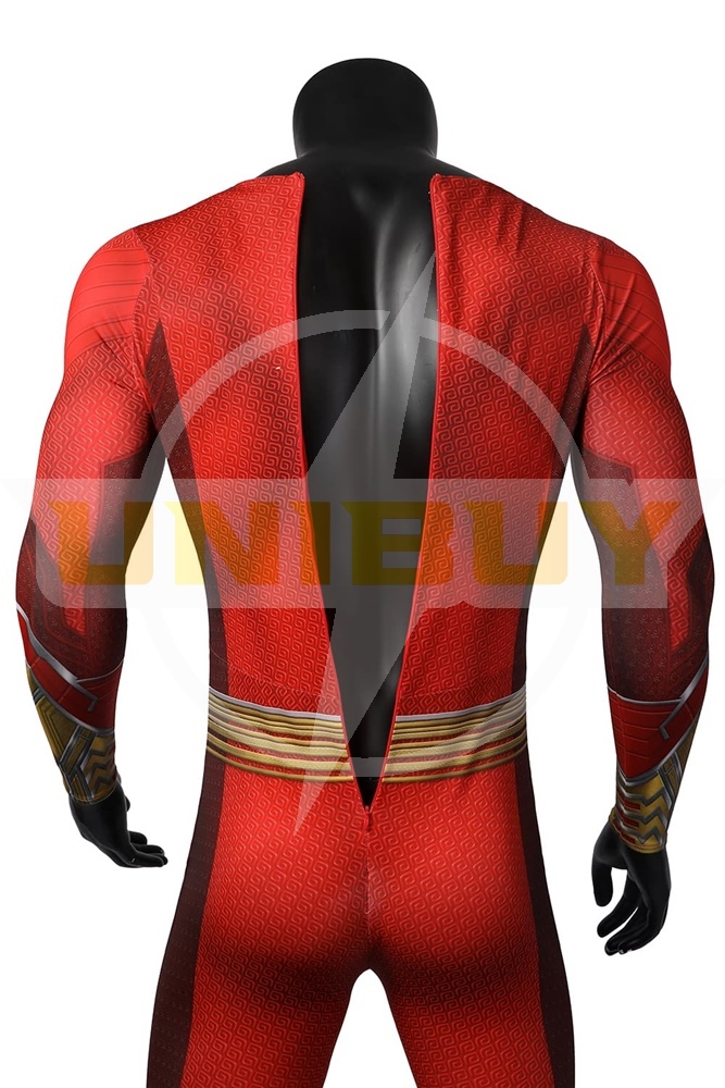 Shazam Fury of the Gods Costume Cosplay Bodysuit Billy Batson Ver 1 Unibuy