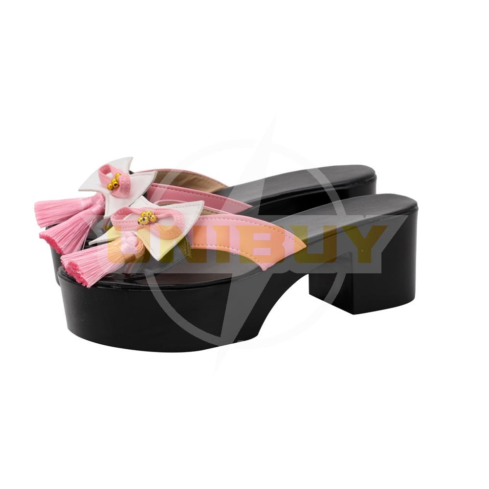 Genshin Impact Kamisato Ayaka Shoes Cosplay Women Boots Unibuy