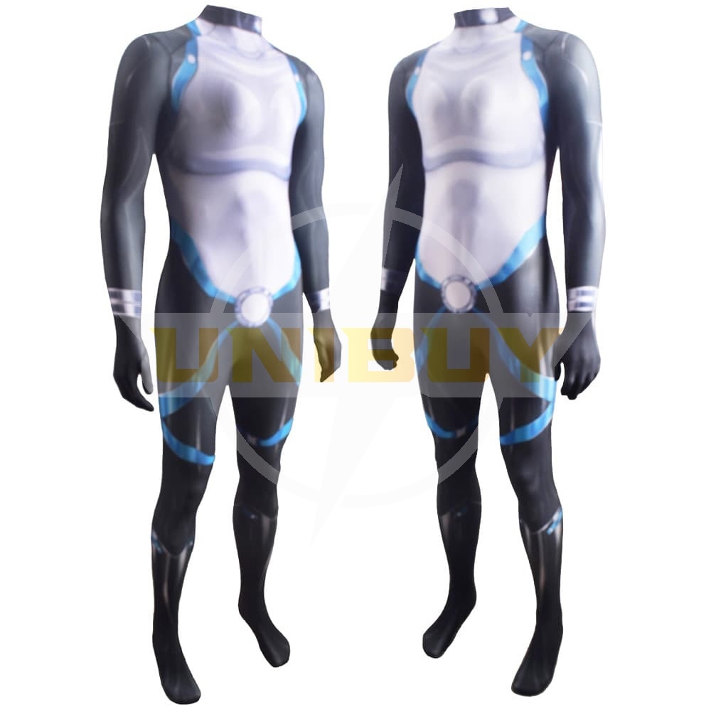 X-Men Domino Costume Cosplay Neena Thurman Bodysuit Ver 1 Unibuy