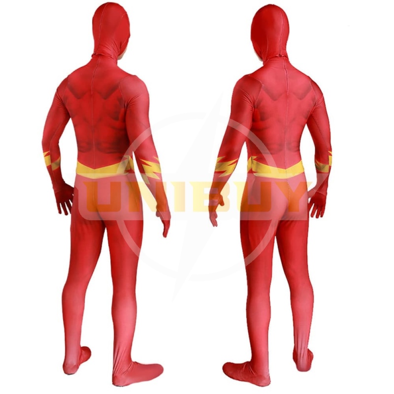 The Flash Speed Force Costume Cosplay Suit Bodysuit For Kids Adult Unibuy
