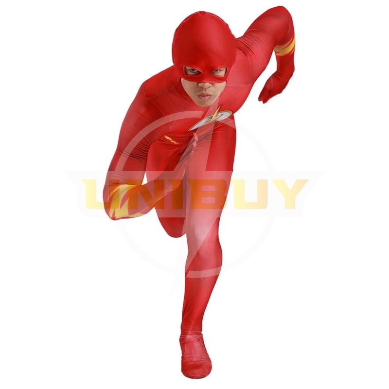 The Flash Speed Force Costume Cosplay Suit Bodysuit For Kids Adult Unibuy
