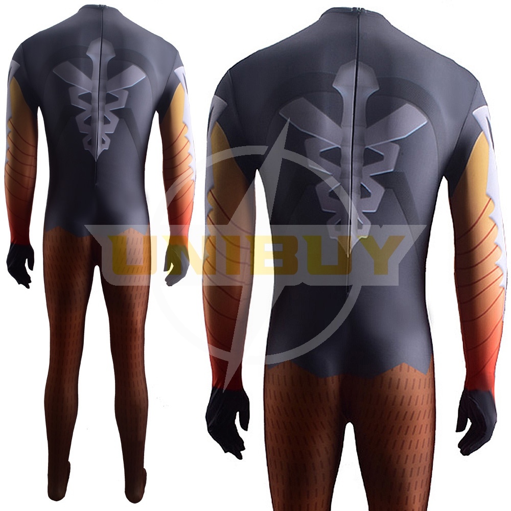 OW Overwatch Mercy Angela Ziegler Cosplay Costume Bodsuit For Kids Adult Unibuy