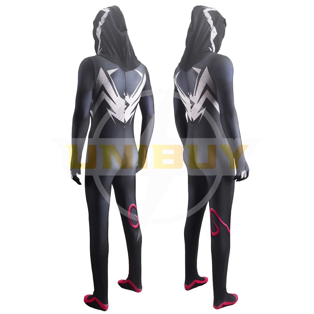 Venom Symbiote Gwenom Costume Gwen Stacy Cosplay Suit For Kids Adult Unibuy