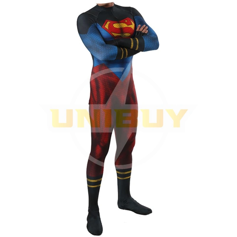 Young Justice Superboy Cosplay Costume Kon-El Jumpsuit Bodysuit Unibuy