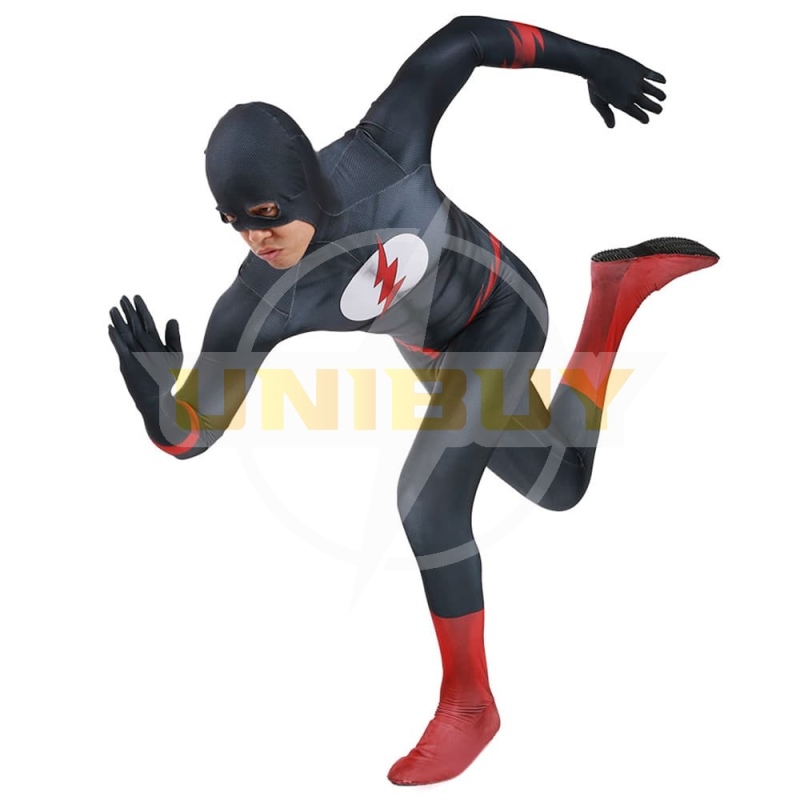Black Flash Costume Cosplay Jumpsuit For Kids Adult Unibuy