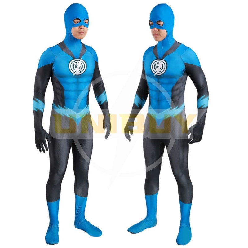 Blue Lantern Flash Costume Cosplay Jumpsuit Bodysuit Unibuy