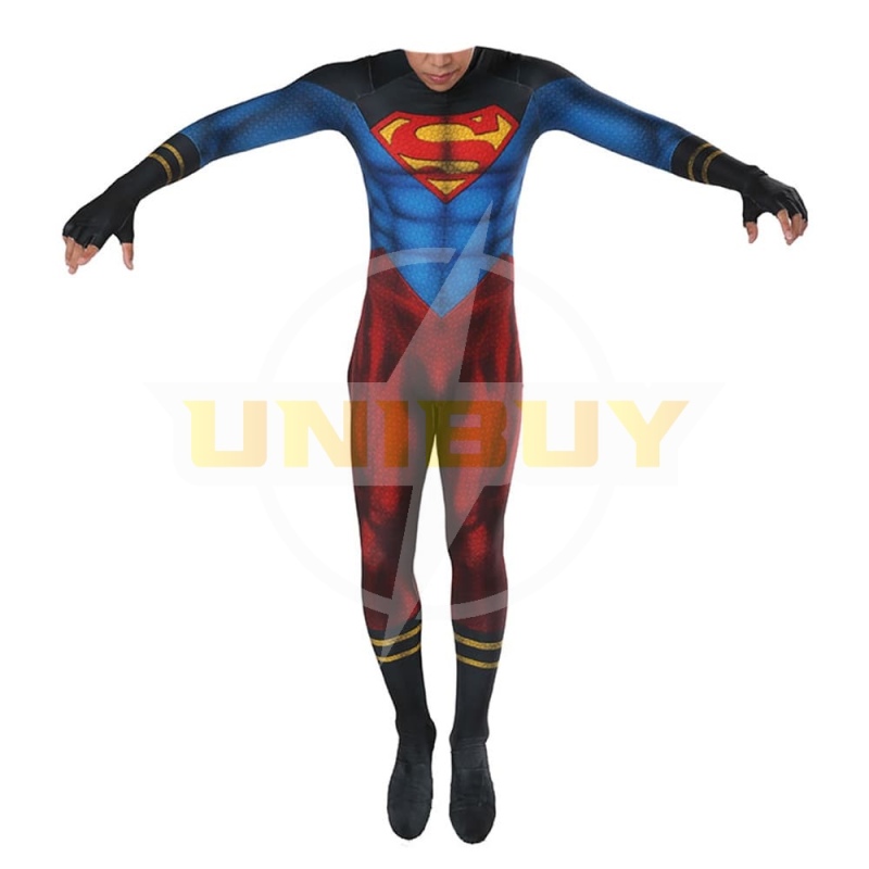 Young Justice Superboy Cosplay Costume Kon-El Jumpsuit Bodysuit Unibuy