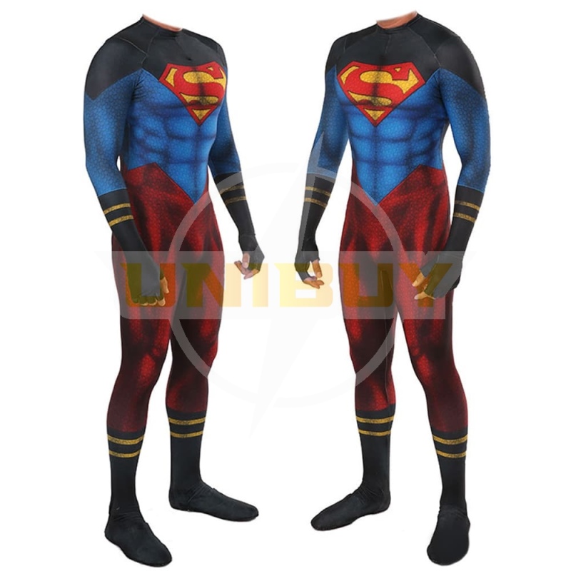 Young Justice Superboy Cosplay Costume Kon-El Jumpsuit Bodysuit Unibuy