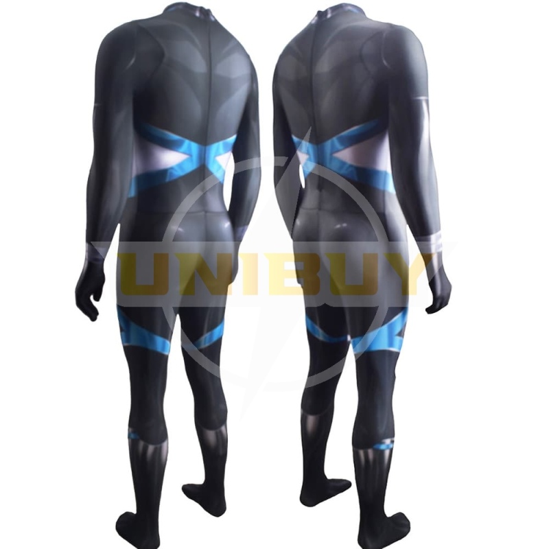 X-Men Domino Costume Cosplay Neena Thurman Bodysuit Ver 1 Unibuy