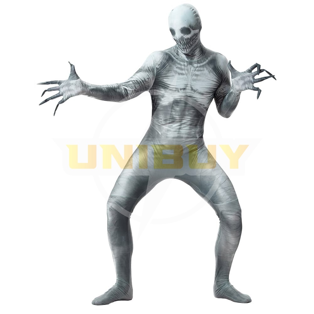 Halloween Mummy Zombie Cosplay Costume Horror Skull Jumpsuit Bodysuit Unibuy