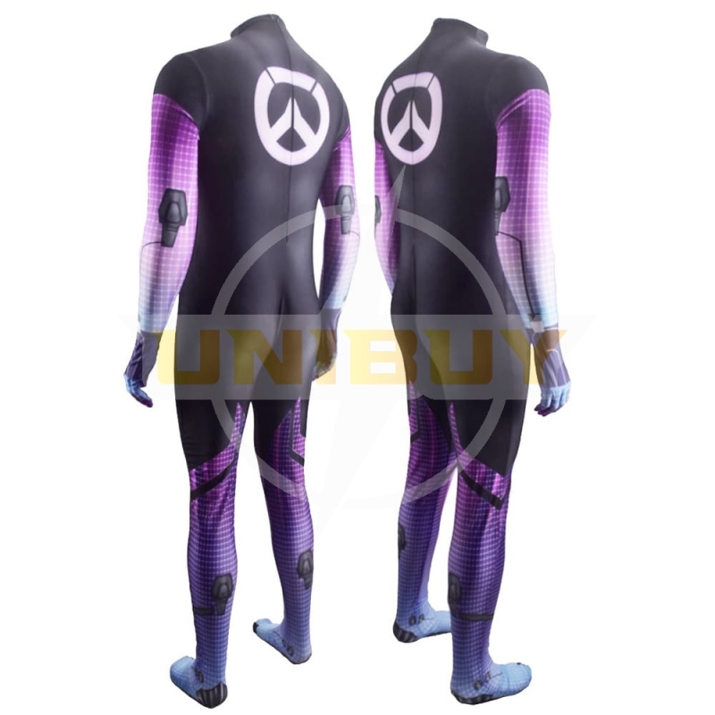 Overwatch OW Sombra Suit Cosplay Costume For Kids Adult Unibuy
