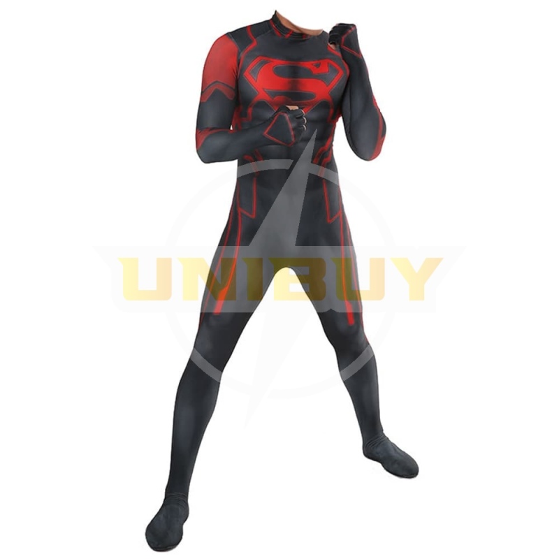 New 52 Superboy Costume Cosplay Kon-El Bodysuit Unibuy