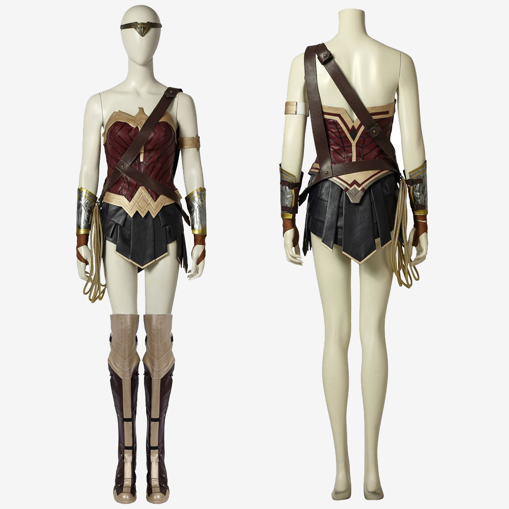 Princess Diana Costume Cosplay Suit Justice League Halloween Outfit Ver.1 Unibuy