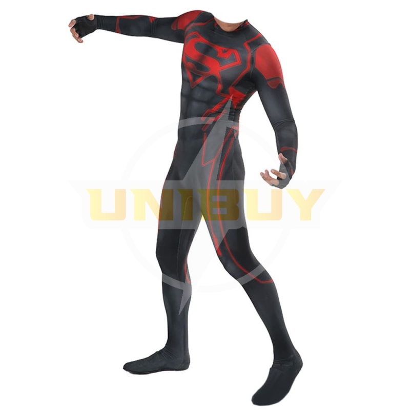 New 52 Superboy Costume Cosplay Kon-El Bodysuit Unibuy