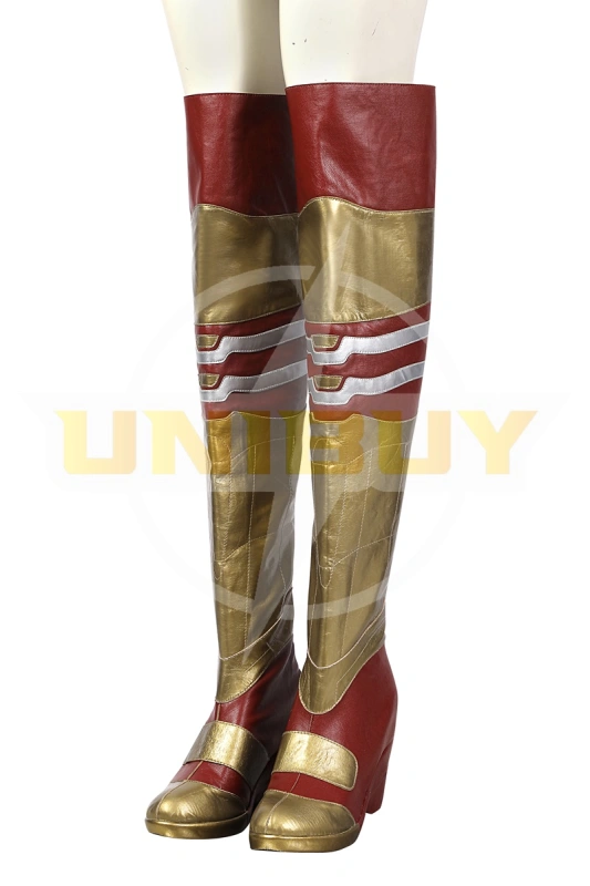 Shazam Fury of the Gods Lady Shazam Shoes Cosplay Mary Marvel Women Boots Unibuy