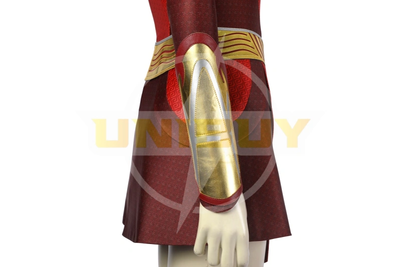 Shazam Fury of the Gods Lady Shazam Costume Cosplay Suit Mary Marvel Cloak Unibuy