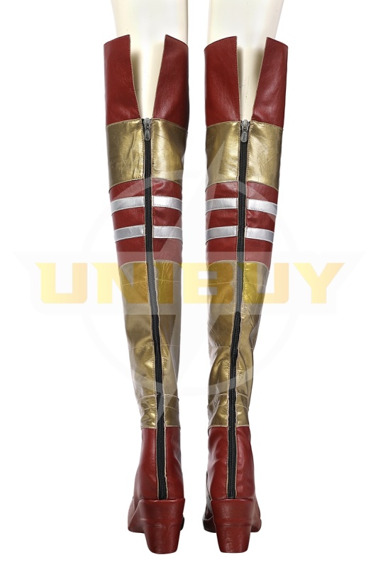 Shazam Fury of the Gods Lady Shazam Shoes Cosplay Mary Marvel Women Boots Unibuy