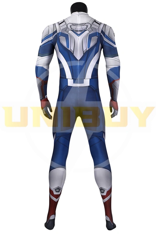 New Captain America Sam Wilson Costume Cosplay Suit The Falcon and the Winter Soldier Bodysuit Unibuy