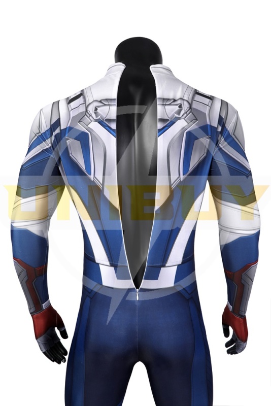 New Captain America Sam Wilson Costume Cosplay Suit The Falcon and the Winter Soldier Bodysuit Unibuy