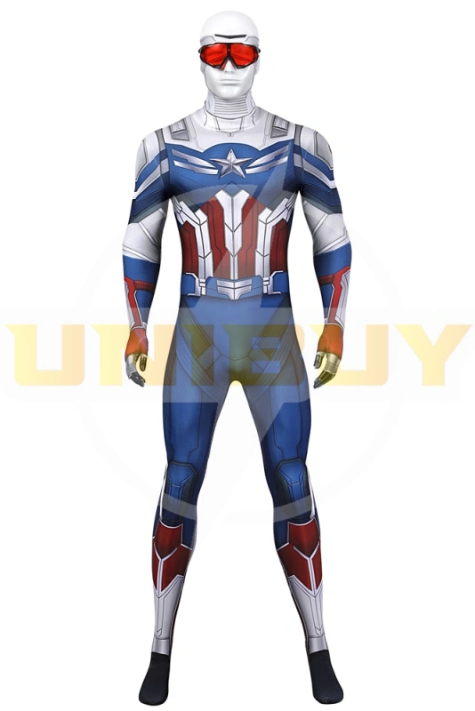 New Captain America Sam Wilson Costume Cosplay Suit The Falcon and the Winter Soldier Bodysuit Unibuy