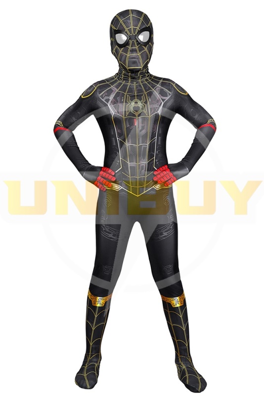 Spider-Man 3 No Way Home Costume Cosplay Peter Parker Kids Jumpsuit Unibuy